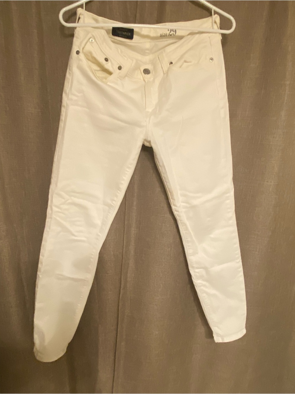 J. Crew White Skinny Jeans